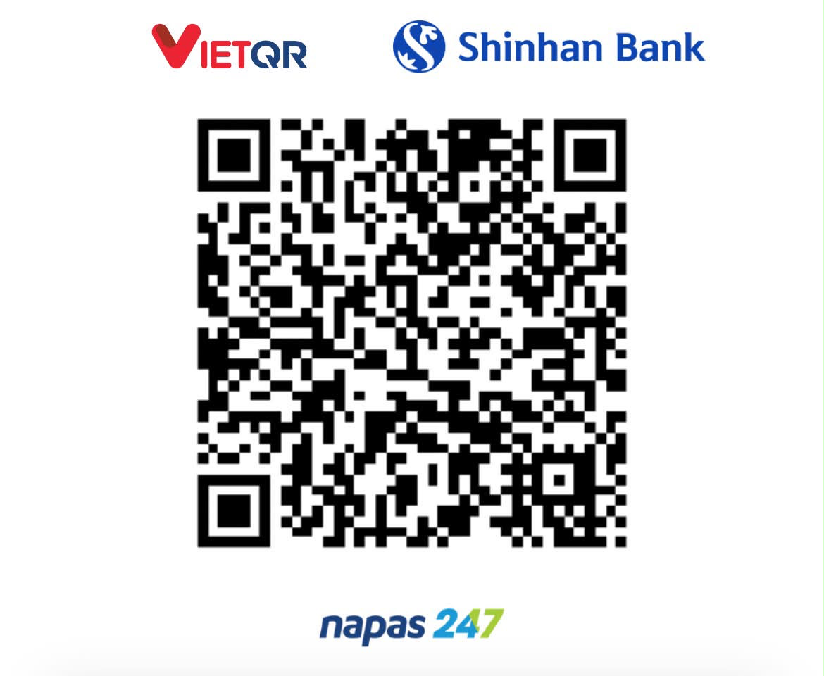 VietQR code for Drink Team membership payment (Shinhan Bank)